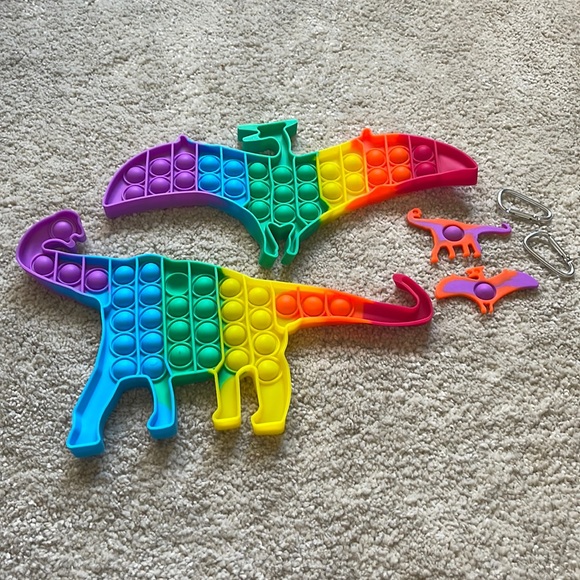 New 4-In-1 dinosaurs Pop it - Picture 2 of 5